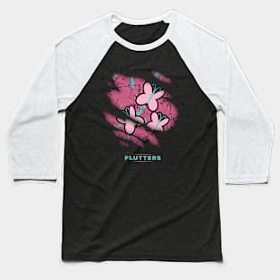 FLUTTERS - RIPPED Baseball T-Shirt